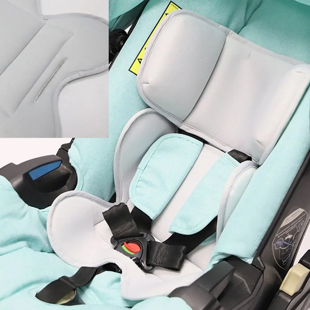 Breathable Mesh Newborn Carseat Insert Thickened Support Impact Protection Baby Car Seat Cushion Warm Mattress Detachable