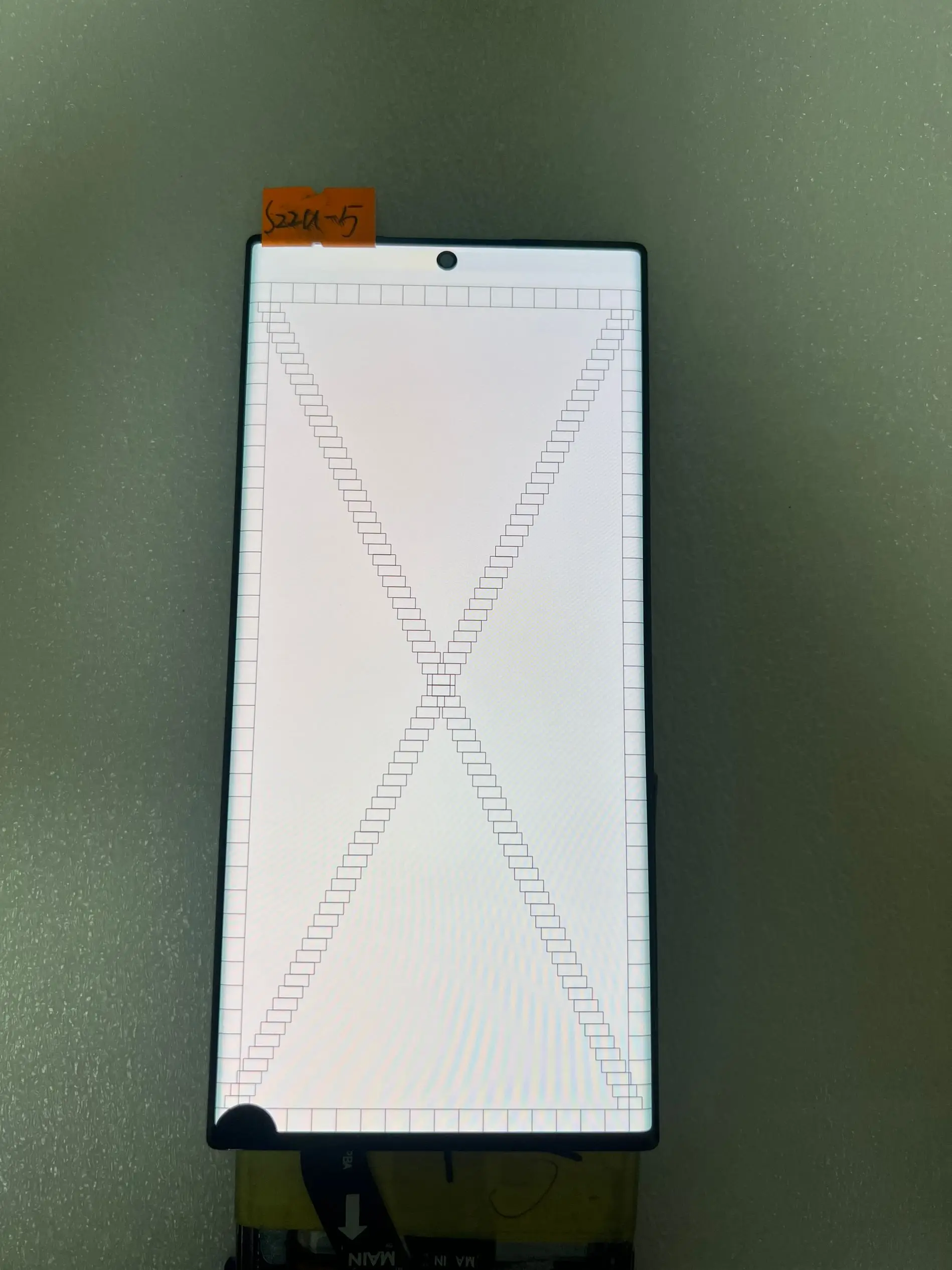 100% Tested Amoled For Samsung S22 Ultra LCD Display Digital Touch Screen LCD Assembly Replacement With Defect