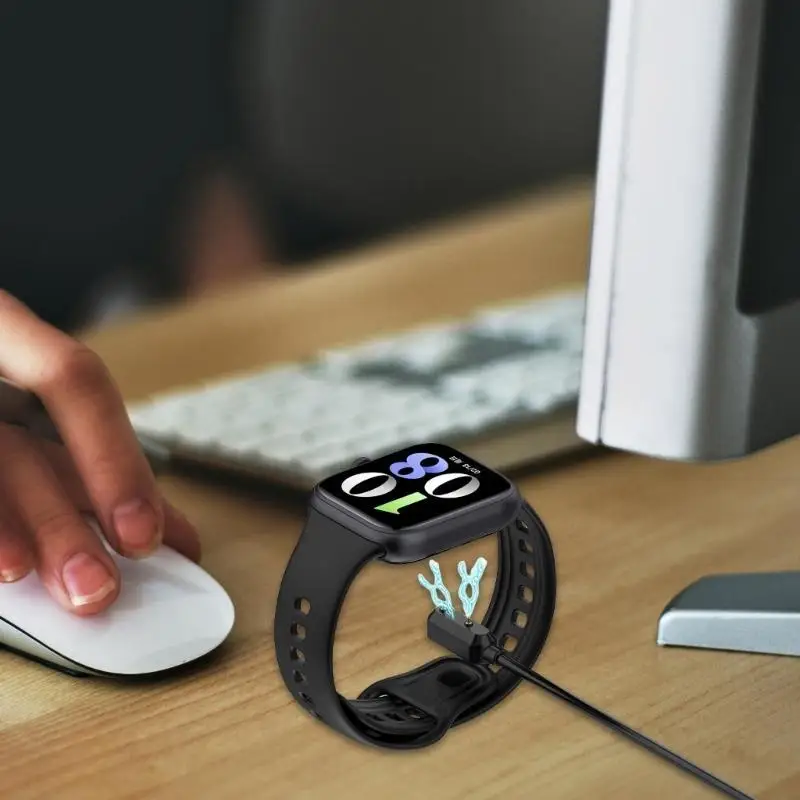 كابل شحن ساعة ذكية USB عالي الكفاءة 652F مع مشبك مغناطيسي، لساعة IQOO الذكية، للاستخدام اليومي #4