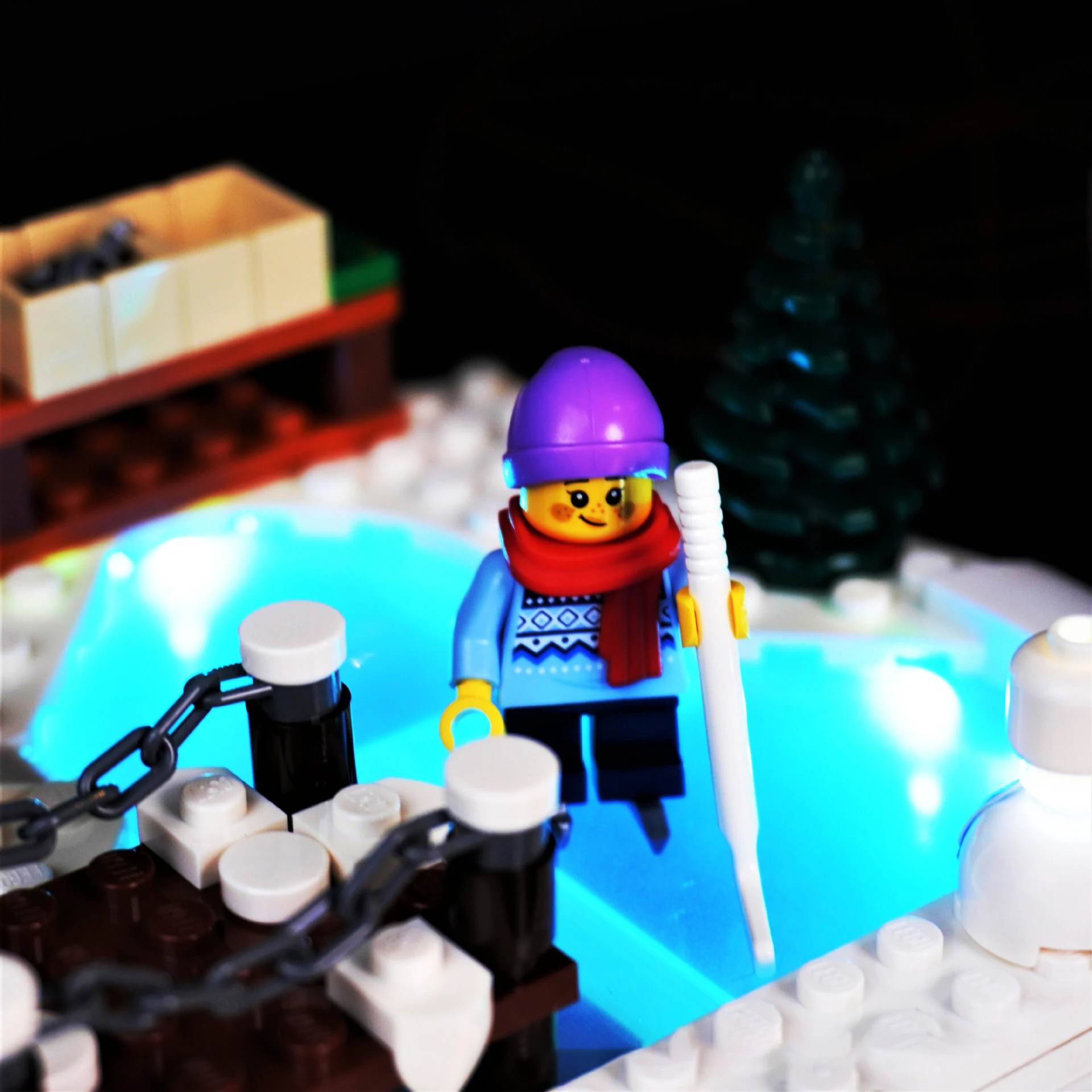 DIY LED Light Kit for 10325 Winter Alpine Lodge Building Blocks Remote-Control Lighting Set (Model Not Included)