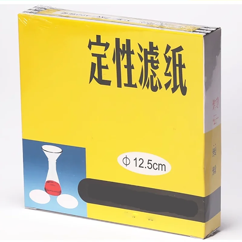 Imagem -04 - Qualitative Filter Paper Rapid Oil Detection Test Round Laboratory Filter Paper Medium cm cm 11 cm 12 cm 15 cm 18cm