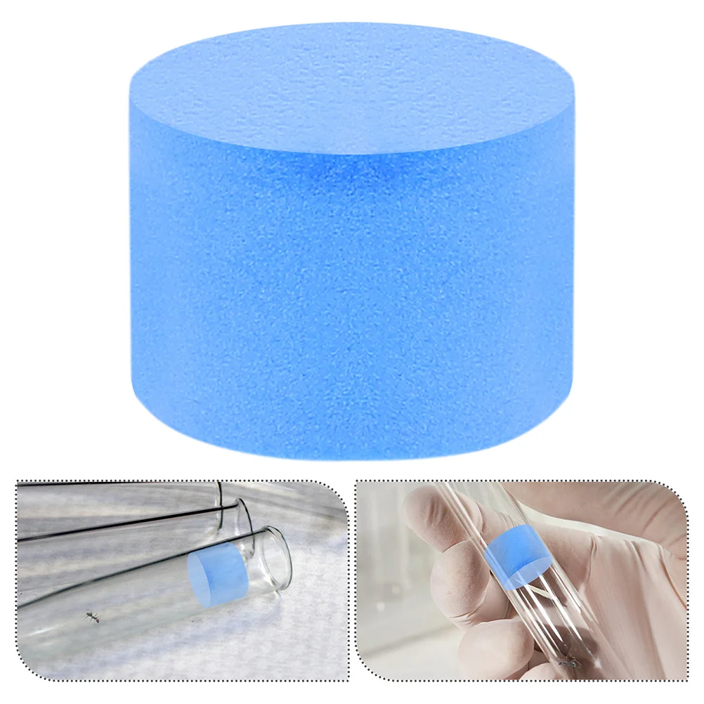 

10Pcs Ants Nest Tube with Sponge Plug for Habitat Humidity Control Farming Feeding Accessories Kits