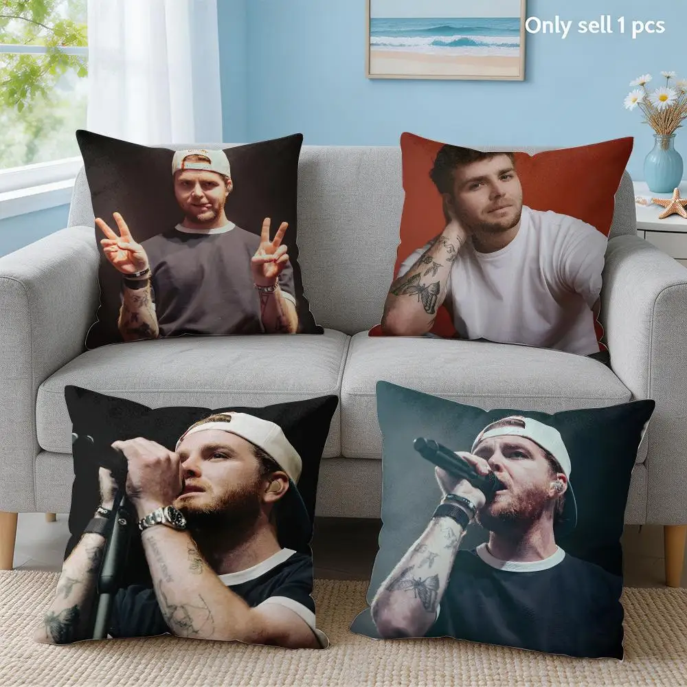 Popular Music Singer A-alex Warren Cushion Cover Soft Throw Pillow Cover Hidden Zipper Cutecore Sofa Bedroom Home Decor