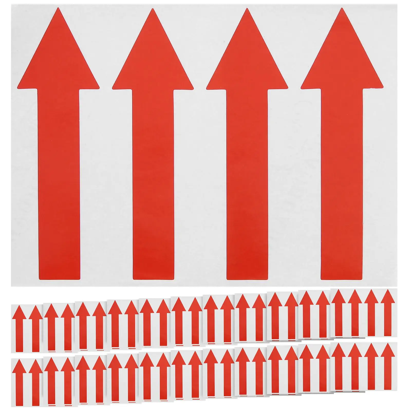 

100 шт. наклейки с красной стрелкой, указатели направления, наклейки, маркировка, индикатор пола, клей, предупреждение, безопасность, склад, офис