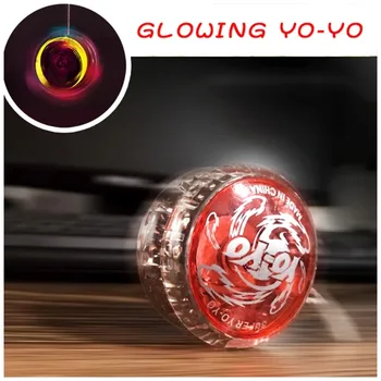 Magic Flashing Yoyo Responsive Hochgeschwindigkeits-Yoyo-Ball, leuchtend, mit LED-Licht für Jungen, Mädchen, Kinder, klassisches Spielzeug