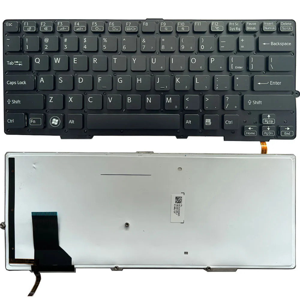 New Backlit US Keyboard For Sony Vaio SVS13 Series SVS13A SVS13A2S1C SVS131A12T SVS13P English With Backlight