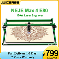 NEJE Max 4 E80 Laser Engaver Powerful 120W Powerful CNC Laser Engaving Machine Wood Cutting Machine With GRBL Wireless Control