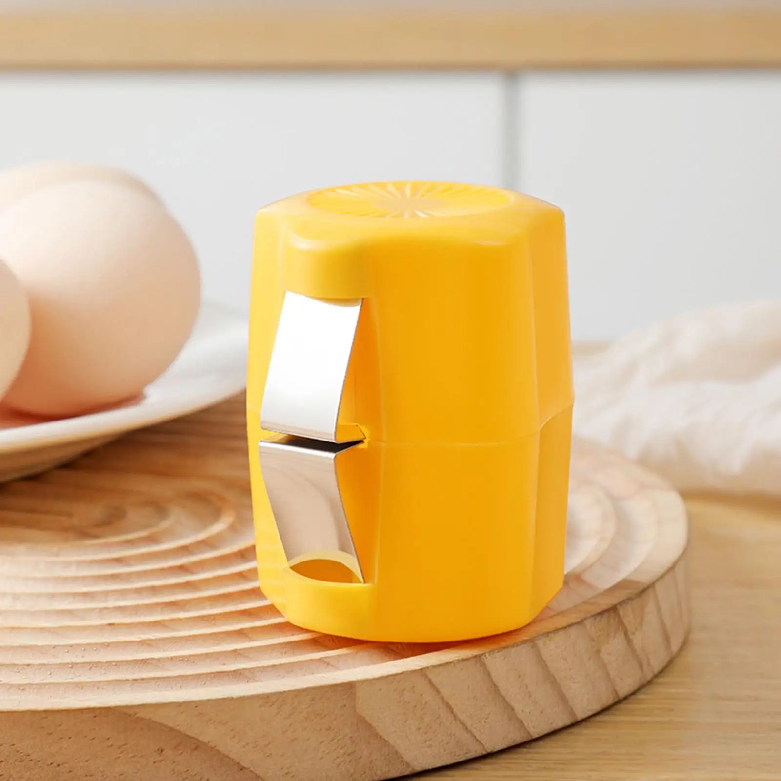 Egg Shell Opener Portable Egg Shell Separator Kitchen Handheld Egg Shell Crusher Household Kitchen Accessories
