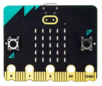 Scheda di sviluppo BBC microbit 2.0, programmazione grafica con auto Python, Mind+ e BXY