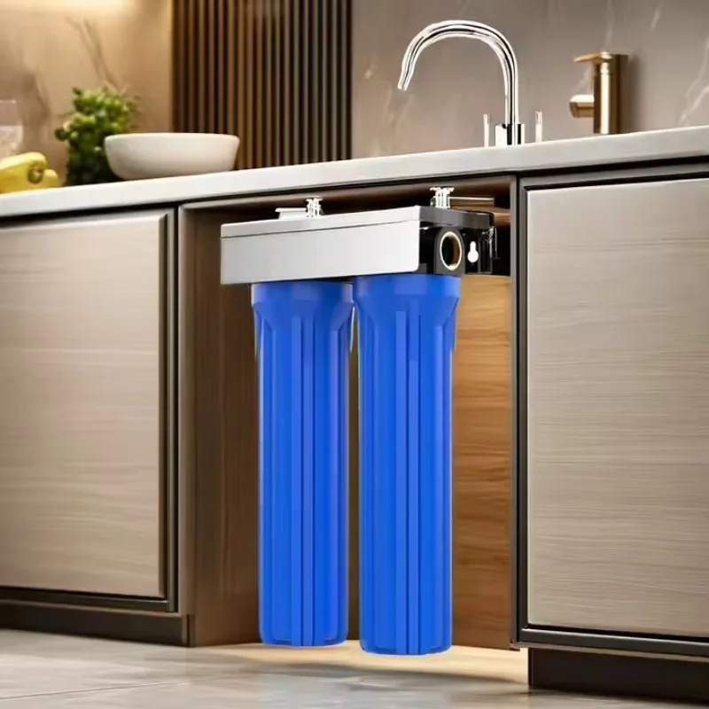 

2025Ultrafiltration Water Purifiers 20 Inch Blue Bottle Whole House Drink Tap Water Filter Sediment Filter Systems