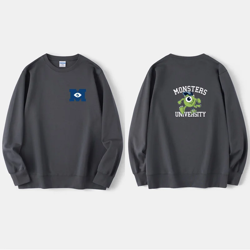 

Универсальный свитшот с капюшоном Universal Monsters Cany Round Ne Pullover Hoodie для женщин, с принтом Big Eyes Monster Abu
