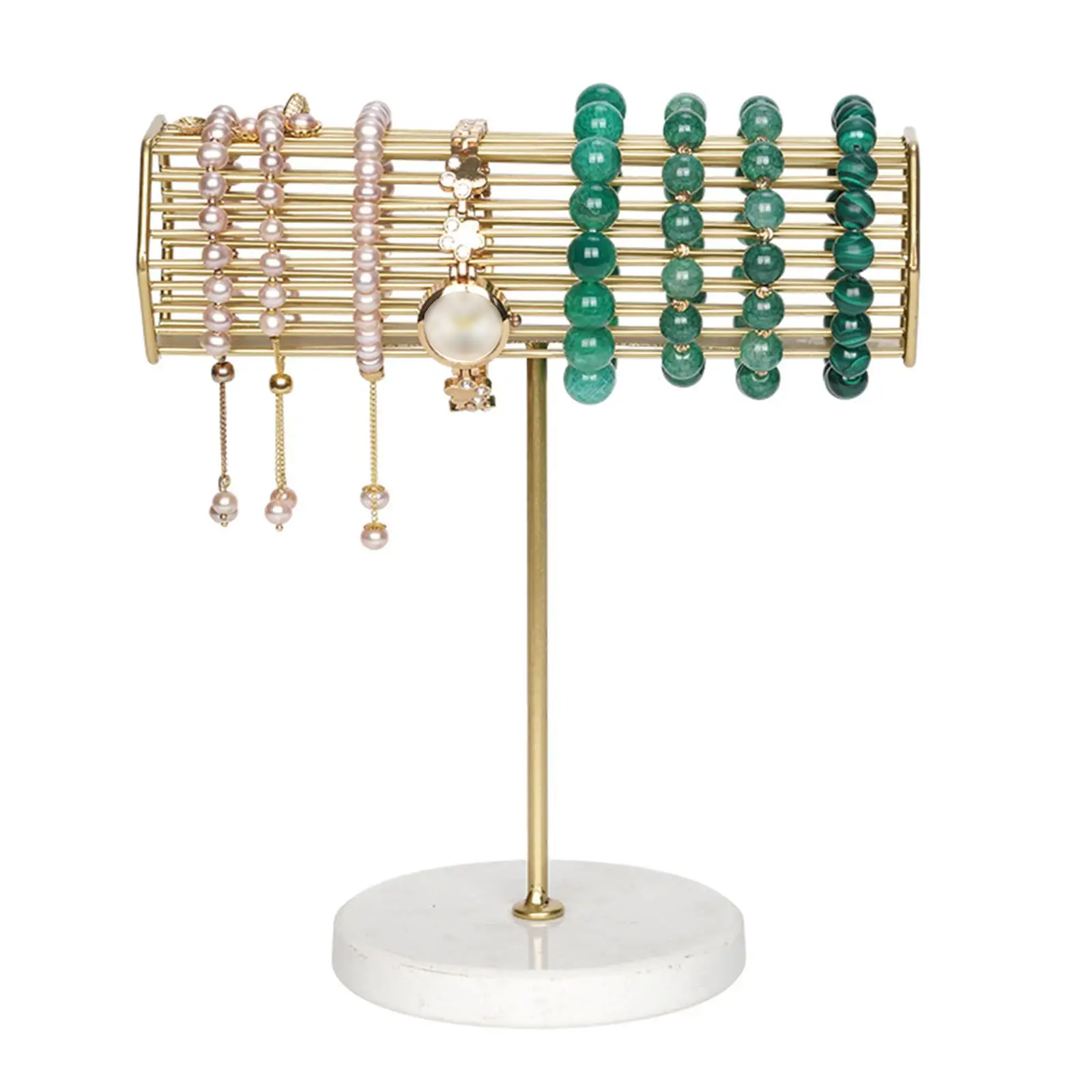 

Bangle Display Holder Necklace Organizer with Base Jewelry Storage Holder