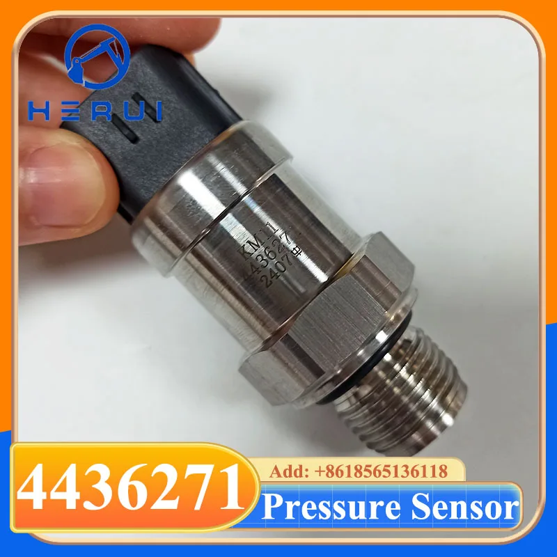 High Pressure Sensor Hydraulic Pump Pressure Switch For EX200-2 EX220-3 EX200-5 4436271 4355012 KM11