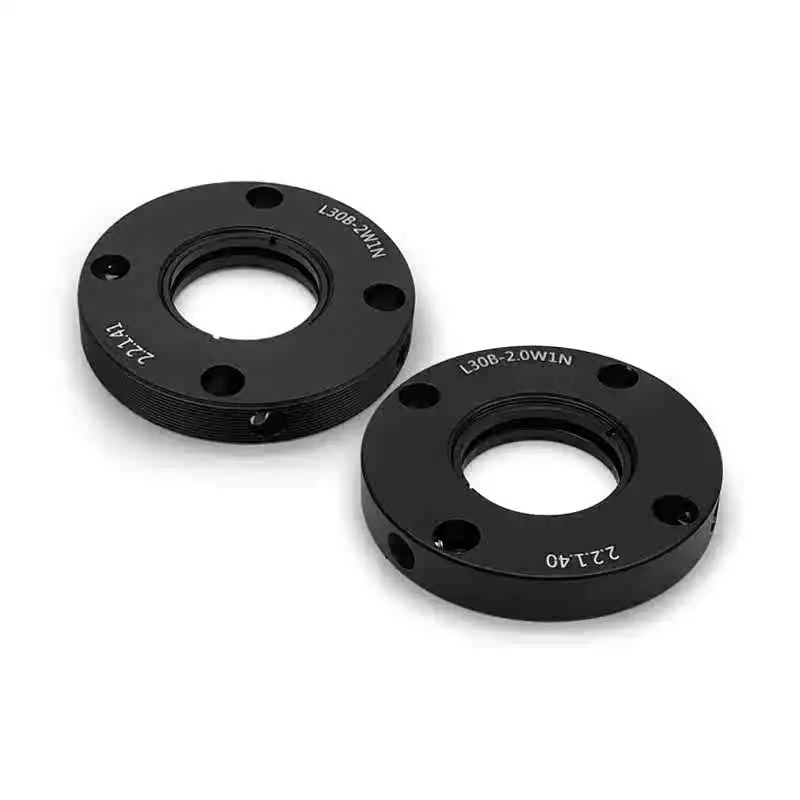 Placa de jaula Circular de 30 Mm, rosca interna SM1 con 1 anillo a presión SM1, rosca externa SM2, diámetro exterior de 50,8mm