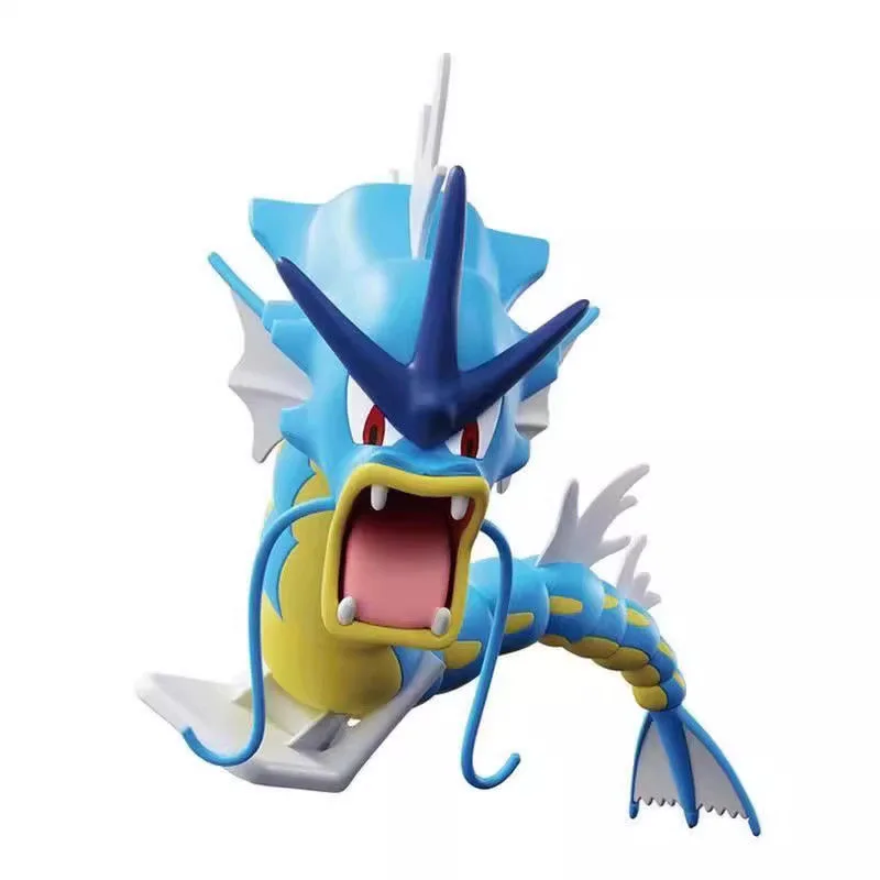 Bandai-figuras de acción de Pokémon Gyarados, modelo coleccionable de Montaje Simple, adornos, juguetes, regalos, PVC, Original