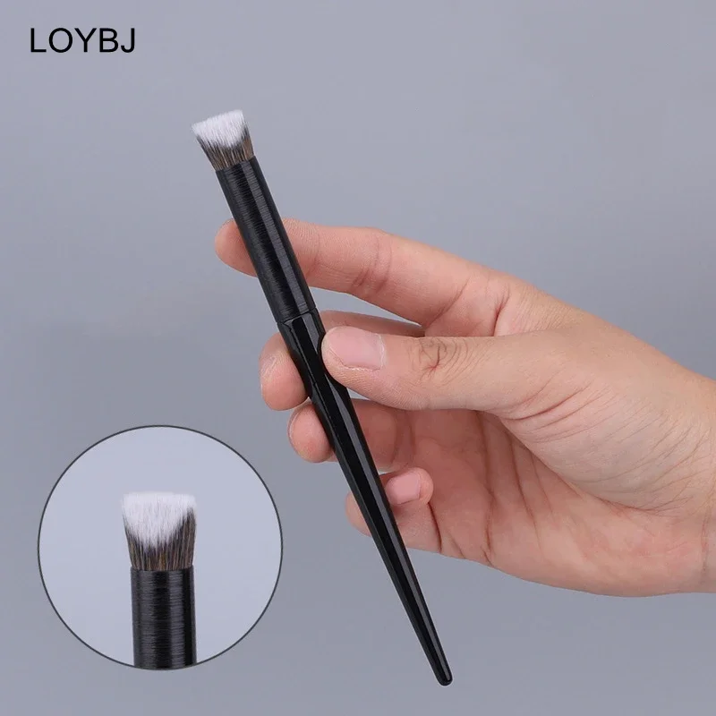 LOYBJ 1pcs Foundation Brush Concealer Makeup Brushes Double-sided Slope Beauty Make Up Tool for Face Acne Mark Spots Dark Circle