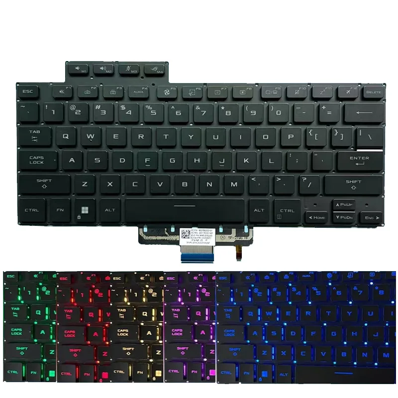 New US/UK/RU Backlit No-Palmrest Keyboard ROG Zephyrus G15 GA503 G16 M16 GU603 GU603H GA503QR GA503R GU603H laptop