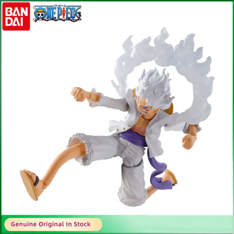 

Original Bandai SHFiguarts One Piece Monkey D. Luffy GEAR5 PVC Action Figures Active Joints Model Desktop Decoration Gift