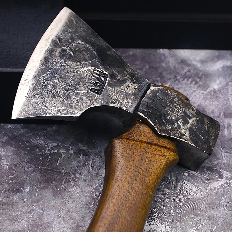 73 Mountaineering camping hand axe wood tool high carbon steel axe pick forging steel axe outdoor work woodcutter garden axe