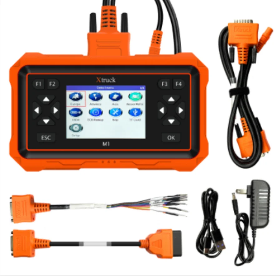 

xtruck M1 DTC read clear fault codes ABS test Engine system diagnostic function for scooter motorcycle road multi-brand tool