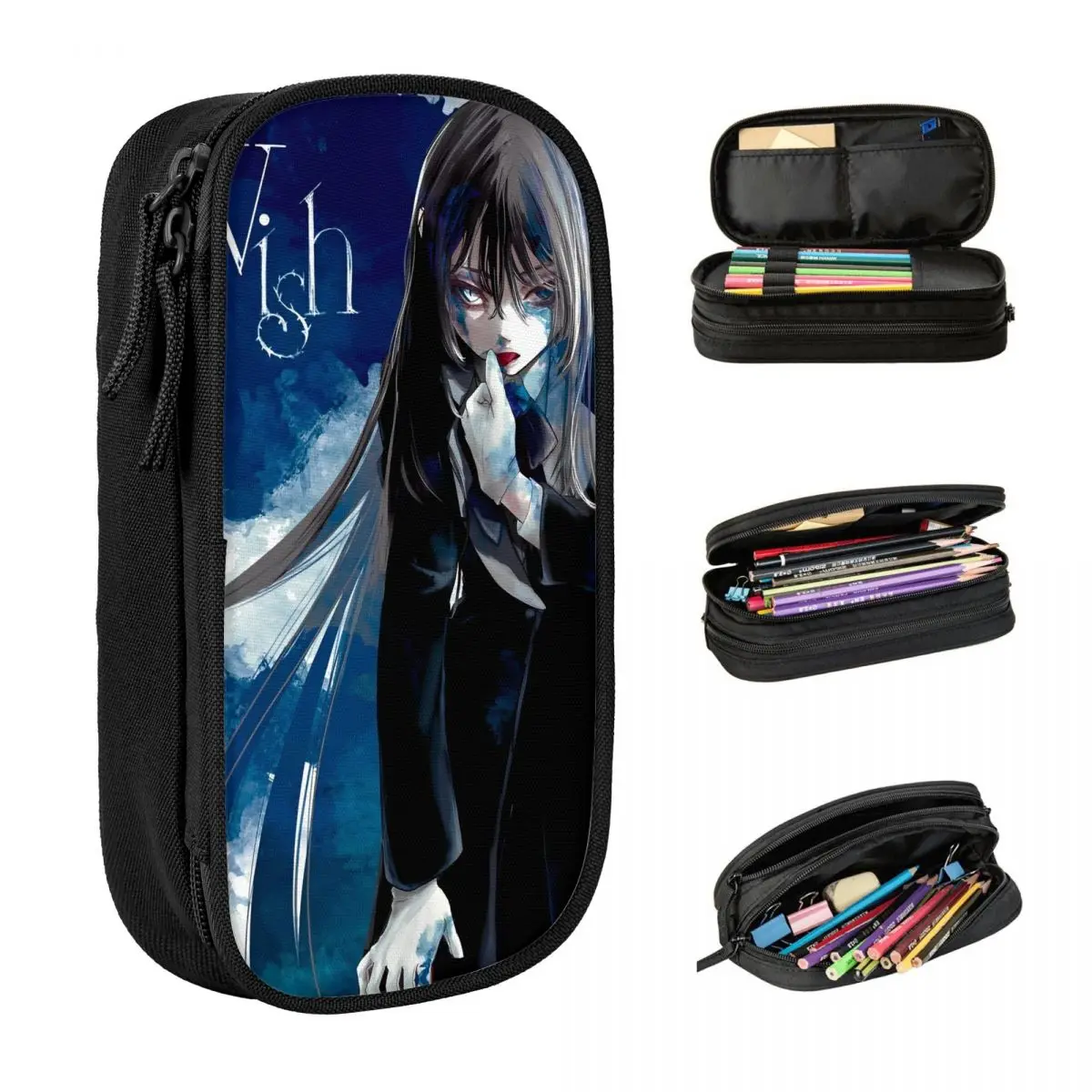 

Cartoon Hip Hop Singer Ado Leisure Cosmetic Bags Daily Organization Makeup Pouch Woman For Makeups Graphic Storage Organizers