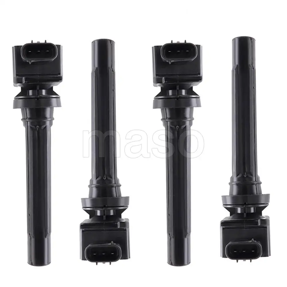 

For GRAND VITARA 2.7L V6 2006-2008 SUZUKI SX4 2.0L L4 2007-2009 4pcs Ignition Coil 33400-65J00 3340065J00 H6T11371