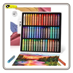 Paul Rubens Juego de tiza pastel al óleo, 48 colores, pastel al óleo de alta calidad, no tóxico, sostenible para artistas, estudiantes y niños, etc.