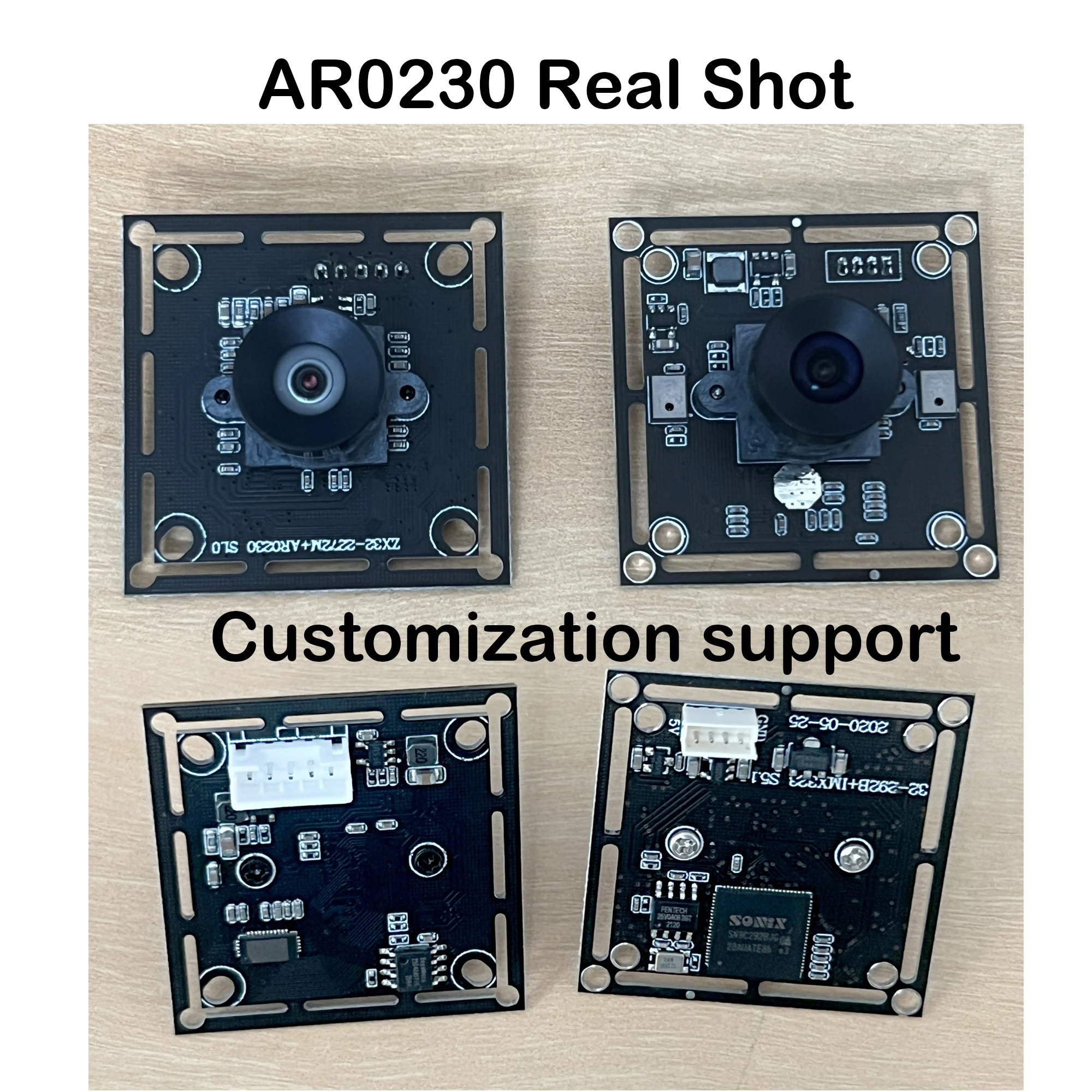 HZ OEM AR0230 CMOS 2MP HD 100D Wide Angle Lens WDR MINI ATM Vending Machine Kiosk USB 2.0 Industrial fisheye Camera Module 1080P