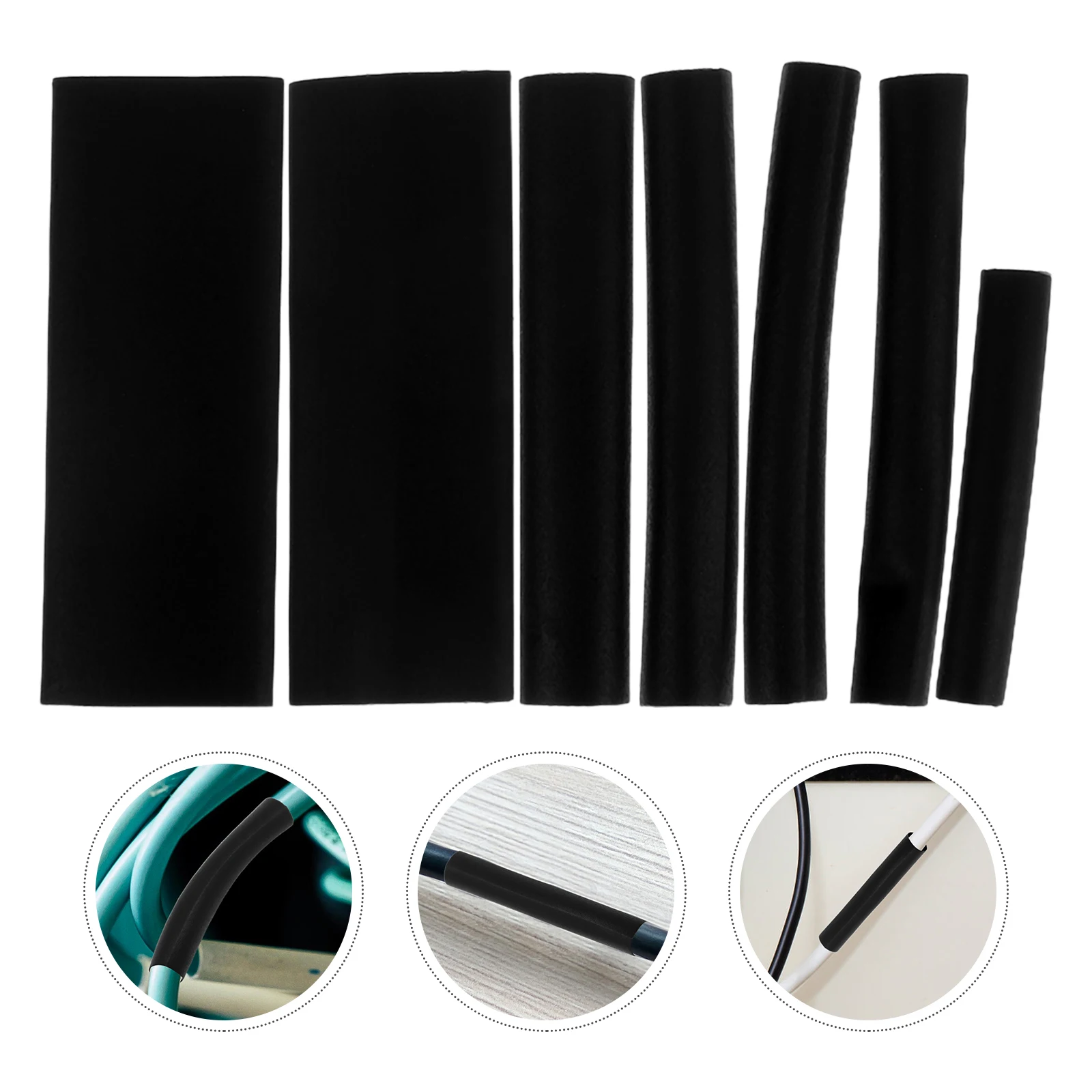 

145 Pcs Heat Shrink Tubing Electrical Insulation Tube Wire Cable Wraps Kit Protection