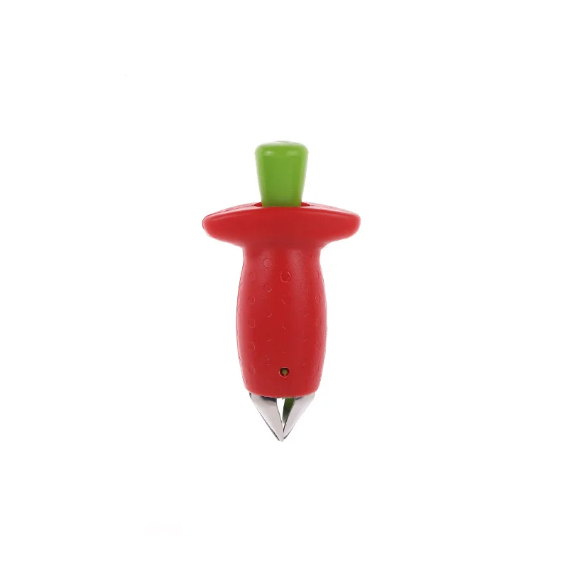 Kitchen Stainless Steel Strawberry Stem Remover, Strawberry Stem Remover Knife, Tomato Leaf and Pit Remover, Fruit Stem Remover view 6