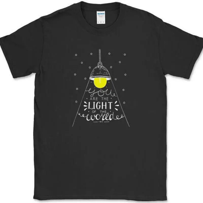

You Are The Light of The World T-Shirt Motivational Inspirational Tee