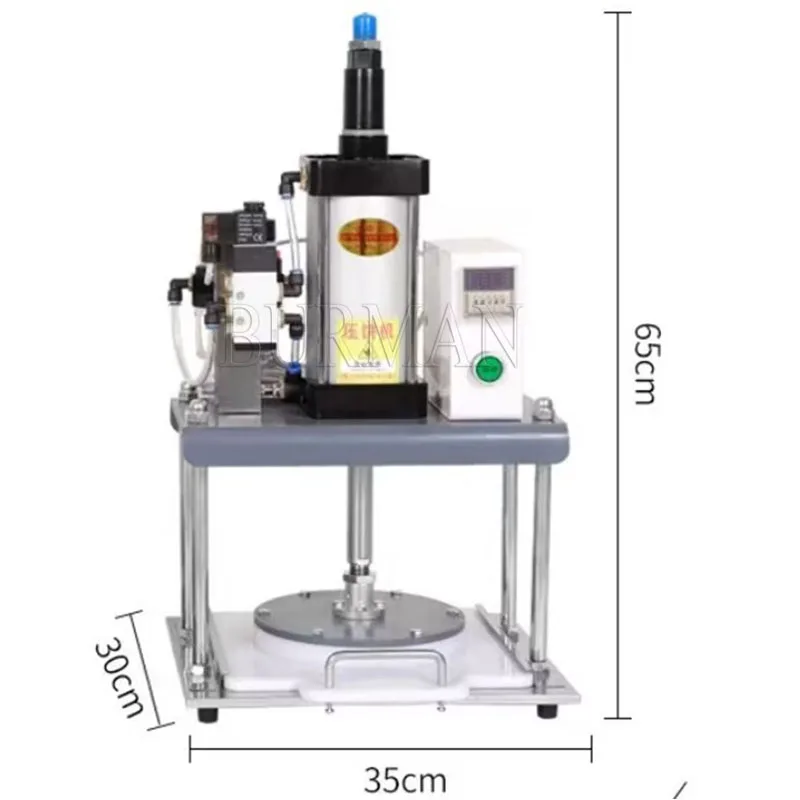 Chapati Roti 플랫 팬케이크 토틸라 만들기 기계, 구운 오리 빵 베이킹 메이커, 공압 반죽 프레스 기계
