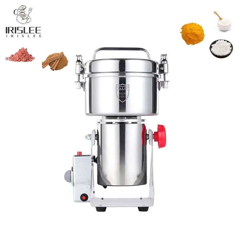 Electric Various Grains Spice Mill Powder Grinding Machine Swing Grinder Machine Herb Pulverizer