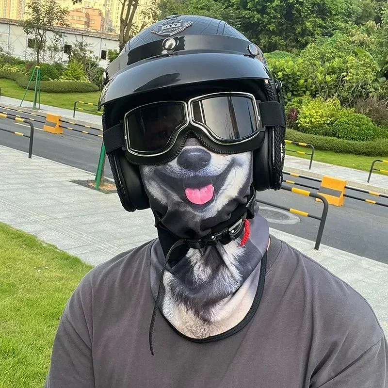 Animals Sunscreen Mask Summer Women Men Creative Hanging Ear Triangle Face Mask Outdoor Sports Breathable Mask Fashion Accessory