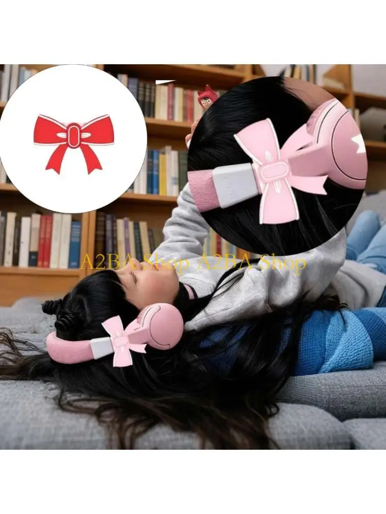 

A2BA милые зажимы для бантов-бабочек для Toniebox 2, беспроводные повязки на голову, мягкий силиконовый дизайн, модные гаджеты,
