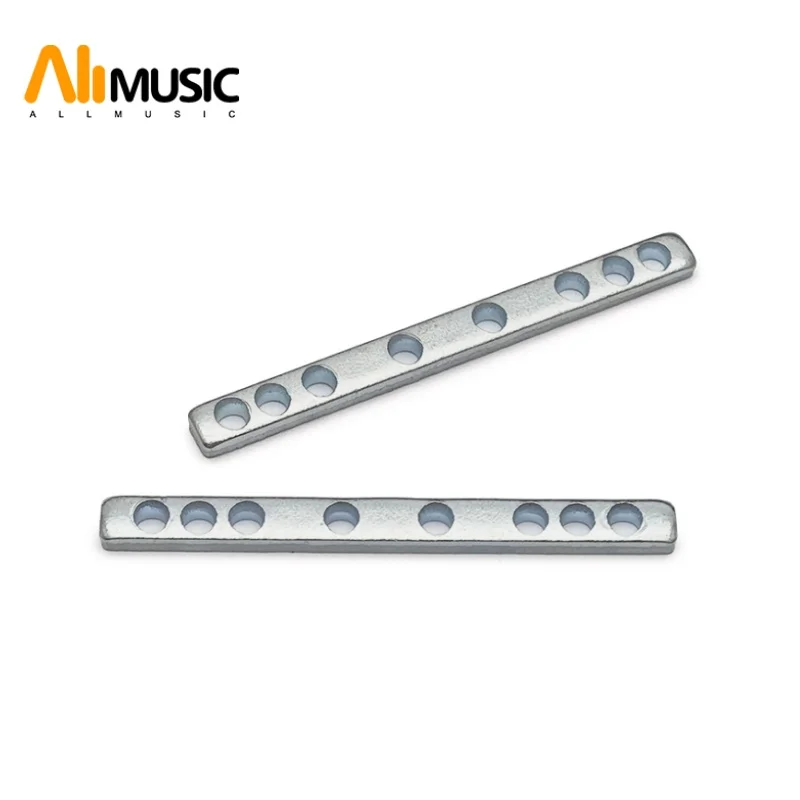 

50 шт., электрогитара, 6 отверстий, хамбакер, звукосниматель, металлические прокладки, расстояние полюса, 50 мм, 52 мм, шейный мост, детали гитары