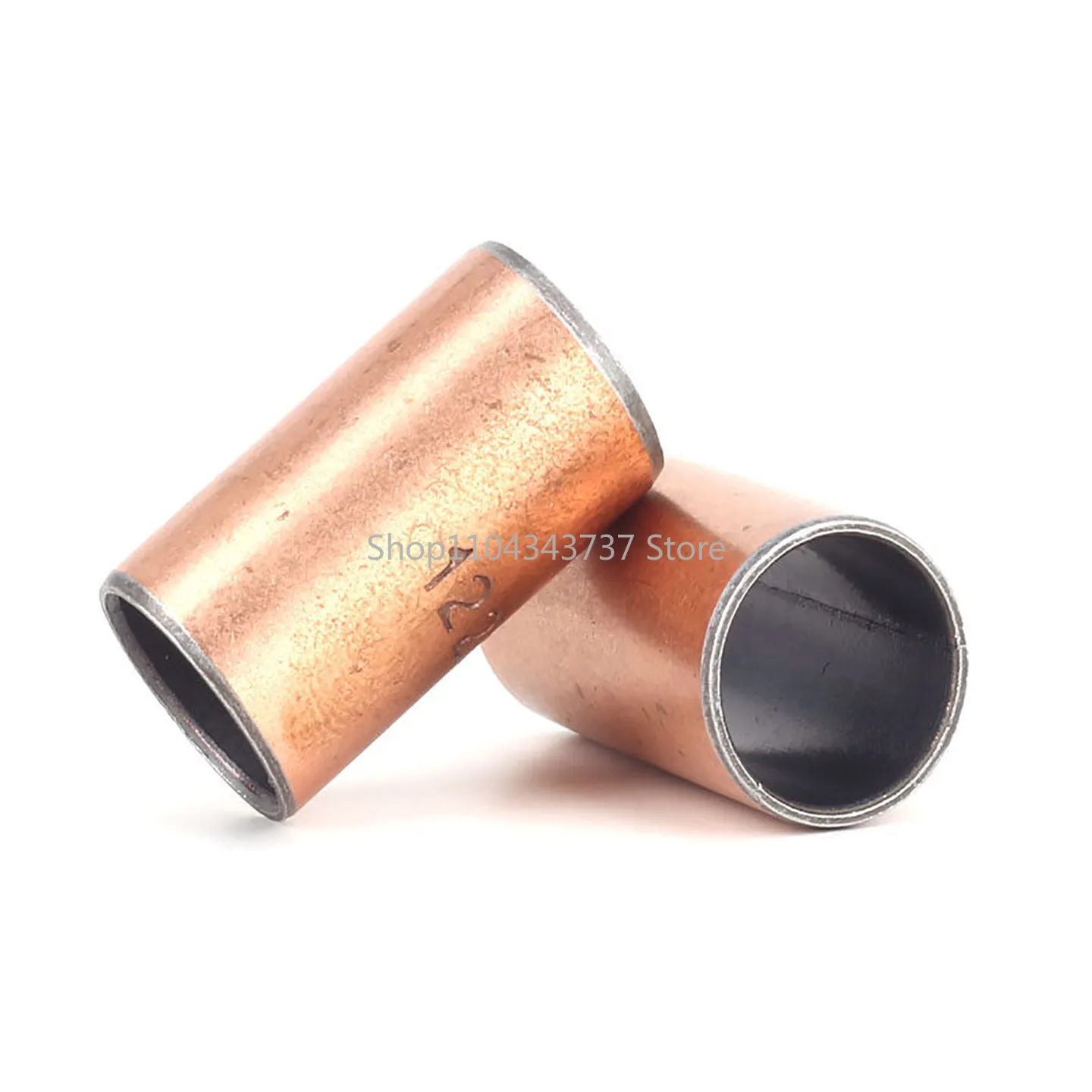 Inner Dia 10 11 12 13 14 15mm SF-1 Oil-Free Self-Lubricating Composite Bearing Bronze Bushings Outer Dia 12 - 17mm