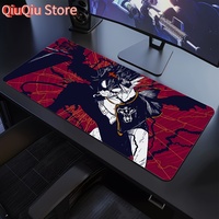 Anime Gaming Mouse Pad with Skull & Dynamic Design - Non-Slip Surface, 3 Size Options (400x900x2mm/300x600x2mm/300x800x2mm) for