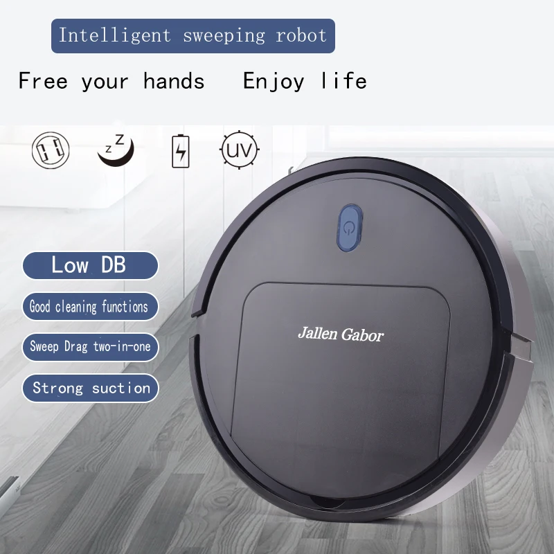 Household Electric Automatic Cleaning Dust Collector Mopping and Sweeping Robot Vacuum Cleaner