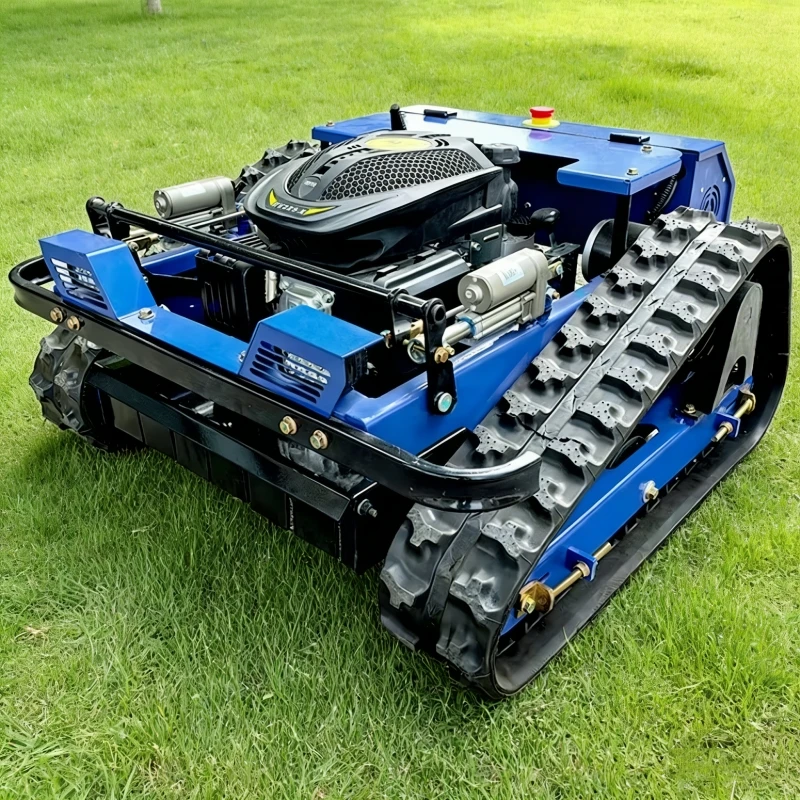 Customized Quiet Operation Low Maintenance Remote Control Lawn Mower Cutter for Steep Slope Residential Garden Lawn Work