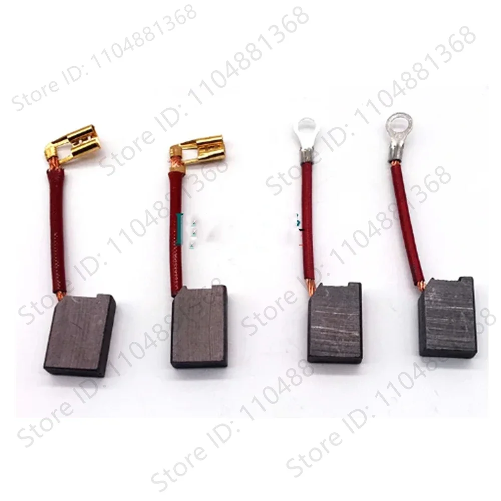 2 قطعة فرشاة كربون المحرك مفرغة 8*16*20 مم 8x16x20 مم