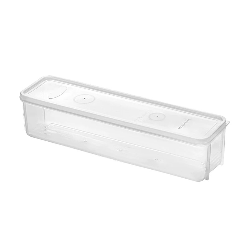 Fresh Box Noodle Plastic Food Preservation Sealed Box Rectangle Fruit Container Refrigerator Storage Kitchen Supply Home Tool