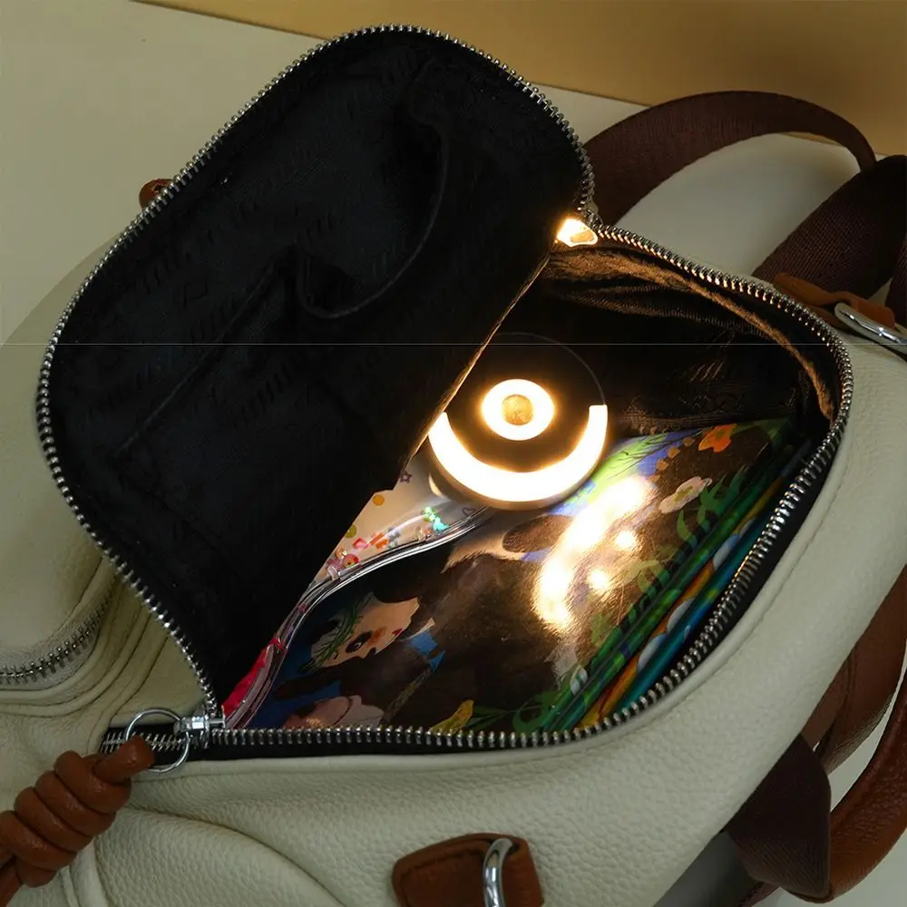 Touch Activated LED Handbag Light Round Portable Touch Purse Lamp Easy To Install High Brightness Handbag Night Light Best Gifts