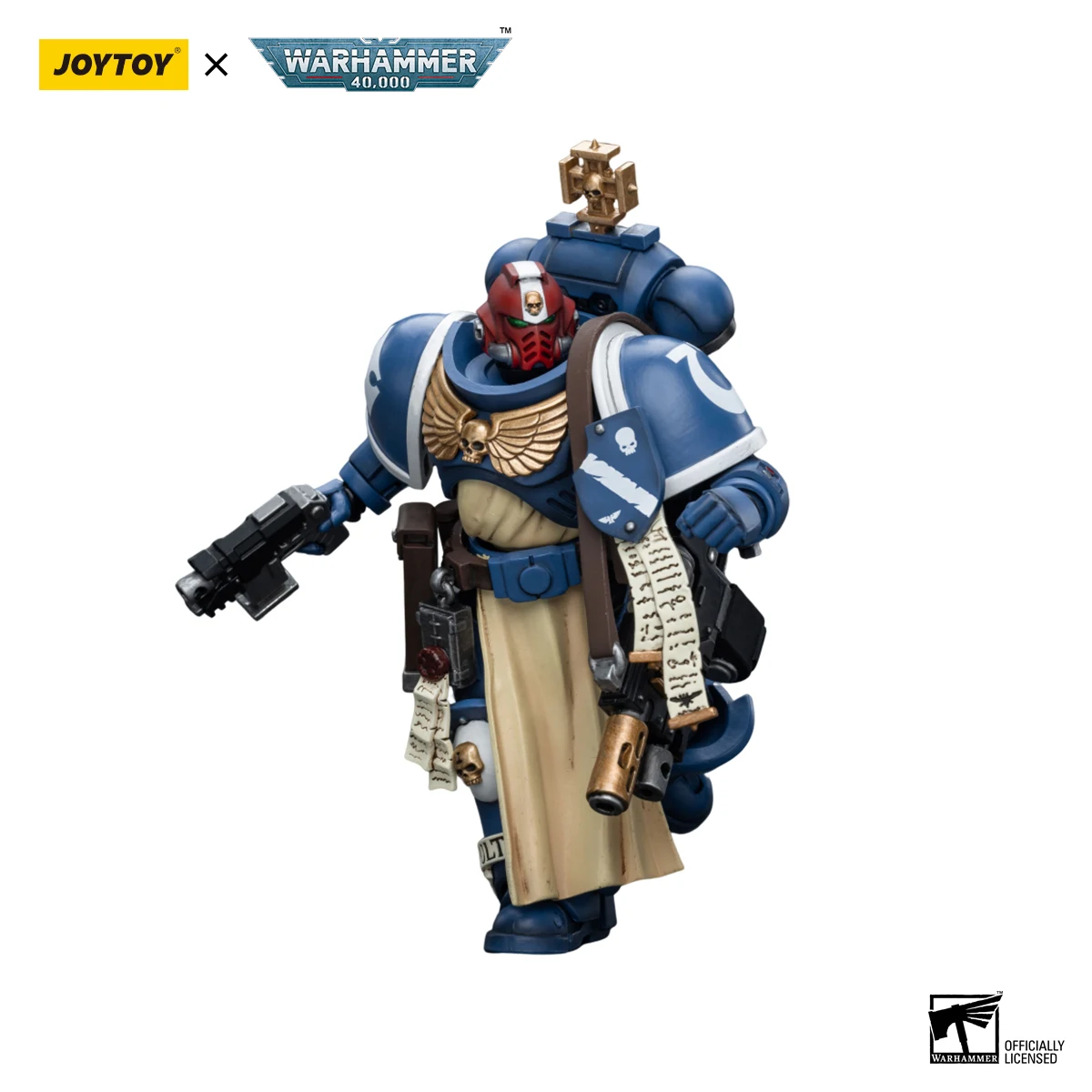 JOYTOY 1/18 Action Figure Warhammer 40K Ultramarines Sternguard Veteraan Sergeant Model Speelgoed