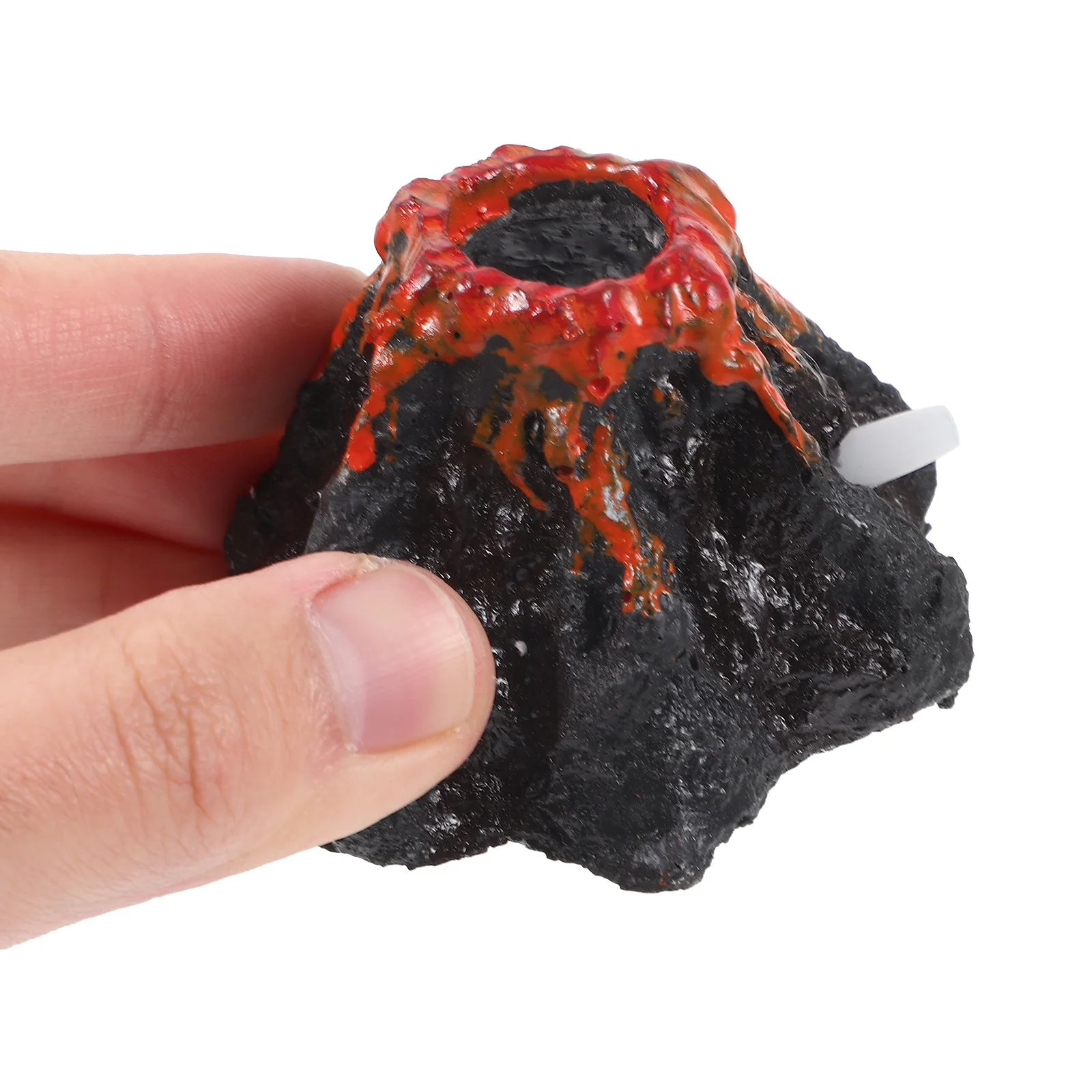 Micro Landscape Volcano Toy Mini Figurine Underwater Decoration Statue Tabletop Ornament Statues Pet - Image 2