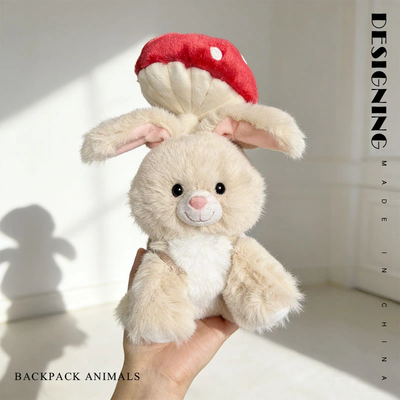 

Cute Umbrella Fun Animal Series Plush Toy 18/25cm Capybara Frog Rabbit Panda Plush Doll Soft Animal Doll Boy Girl Gift