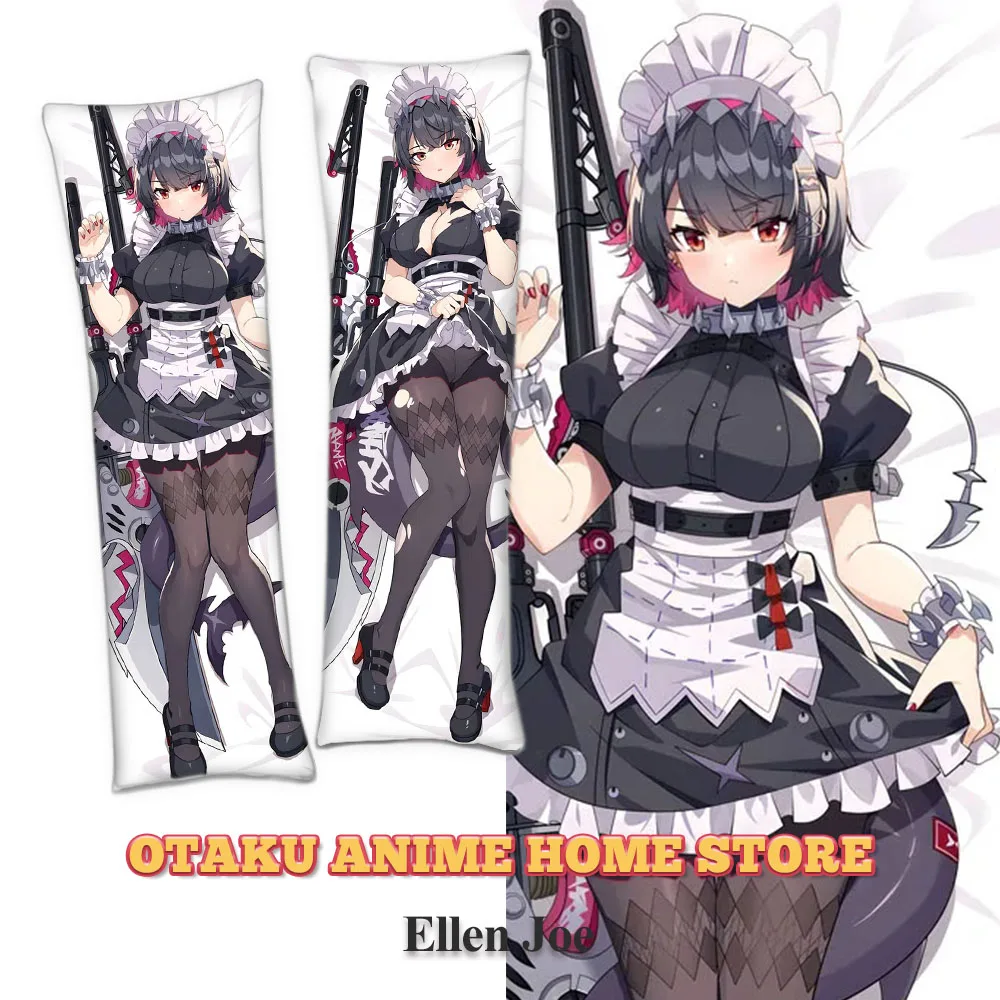 

Anime Ellen Joe Dakimakura Pillowcase Hugging Body Bedding Decoration Pillowcases Double-Sided Printed Otaku Cushion Covers