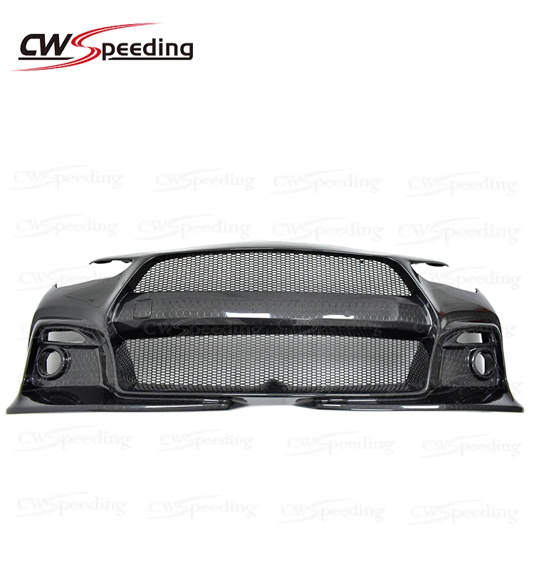 HONEYCOMB CARBON FIBER FRONT BUMPER FOR INFINITI Q60 BODY KIT