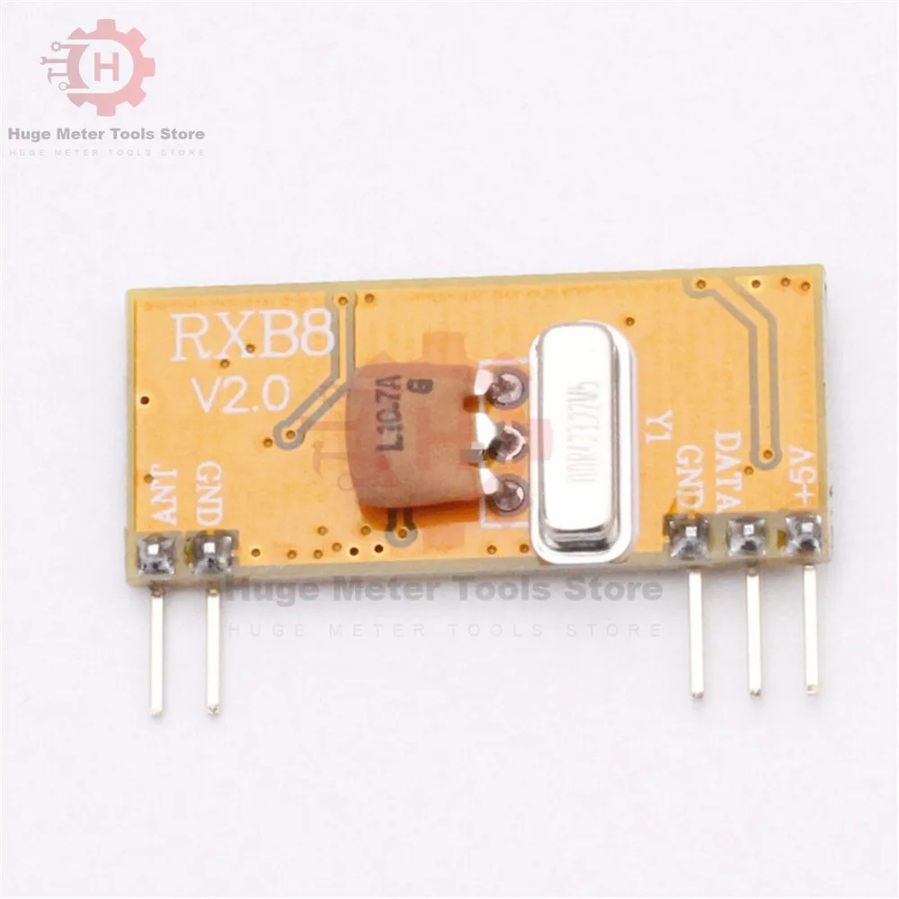 Module récepteur sans fil superhétérodyne RXB8 433Mhz, 1 pièce, parfait pour Arduino AVR