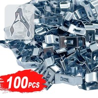 Car Dashboard DVD Trim Iron Fastener Navigation Panel Metal Clip For Nissan X-Trail Teana Sunny Sylphy Tiida Qashqai Livina Cima